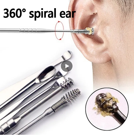 Kit herramientas para limpieza de oído