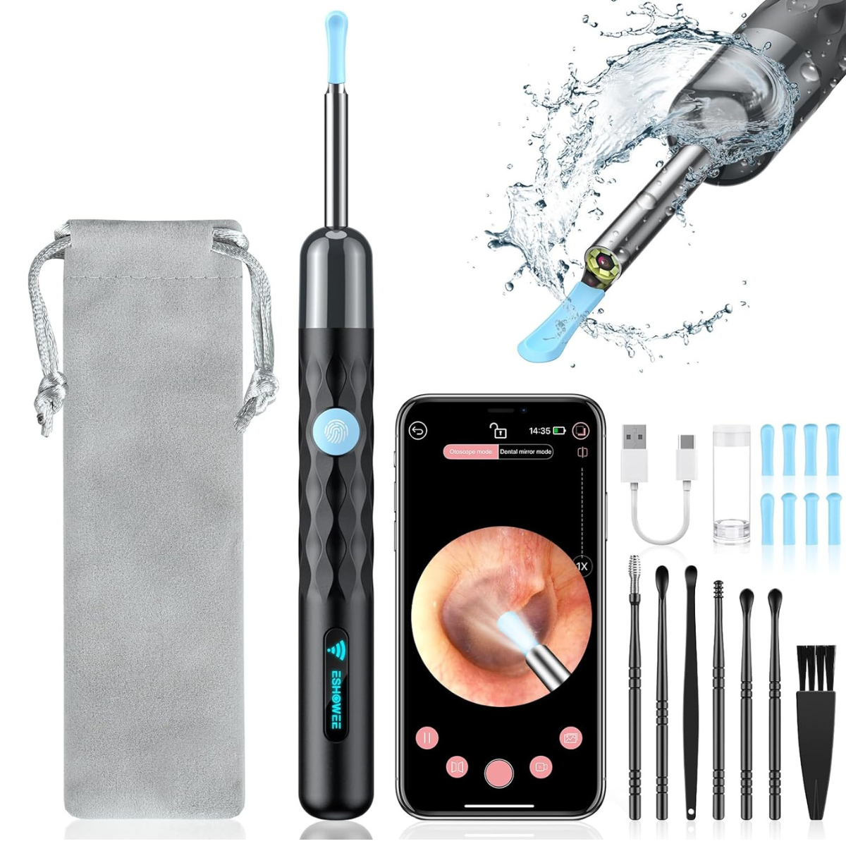 Instrumento de Eliminación de Cera de Oído